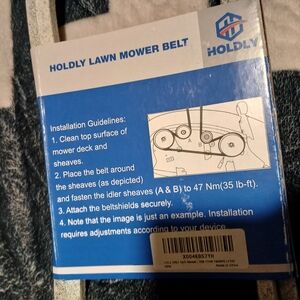 Mower Deck Belt Replace for John Deere GY20570 GX20072 42-inch Deck